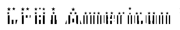 CFB1 American Patriot font preview